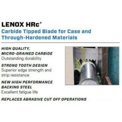 Welded to Length LENOX HRc Blade Material