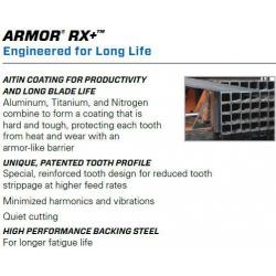Welded to Length LENOX ARMOR Rx+ Blade Material