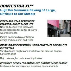 Welded to Length LENOX CONTESTOR XL Blade Material